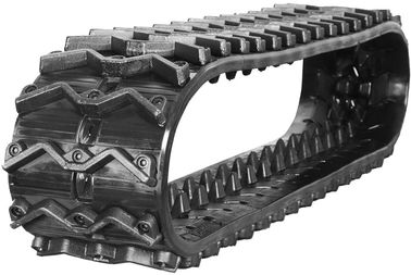 230mm Gummibahnen mit Eisen-Reifenprofil für automatischen Feld-Mäher Robo Vario