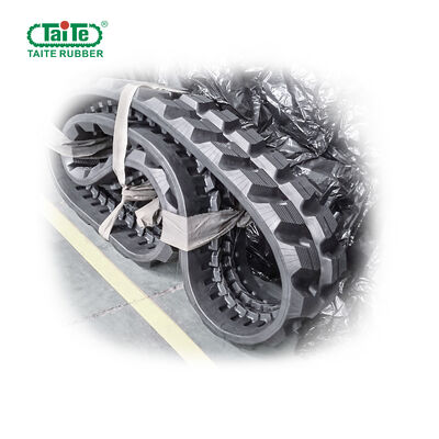 Ein guter Preis. 500x92x82 Größe Kautschukspuren mit Anti-Vibrationstechnik und leichtem Gewicht für Kobelco SK120 und CAT 312 BSR Online